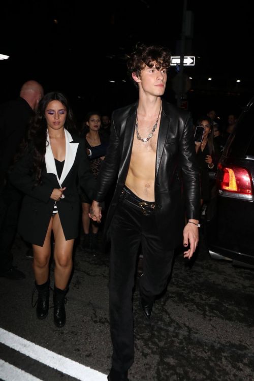 Camila Cabello and Shawn Mendes Arriving at Met Gala Afterparty in New York 09/13/2021 2
