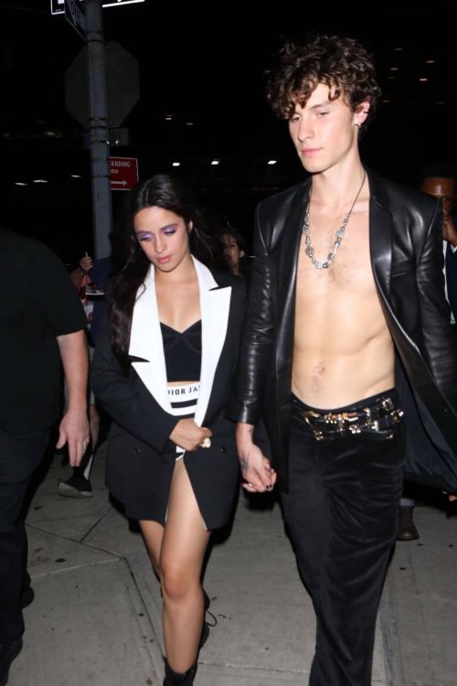 Camila Cabello and Shawn Mendes Arriving at Met Gala Afterparty in New York 09/13/2021 3