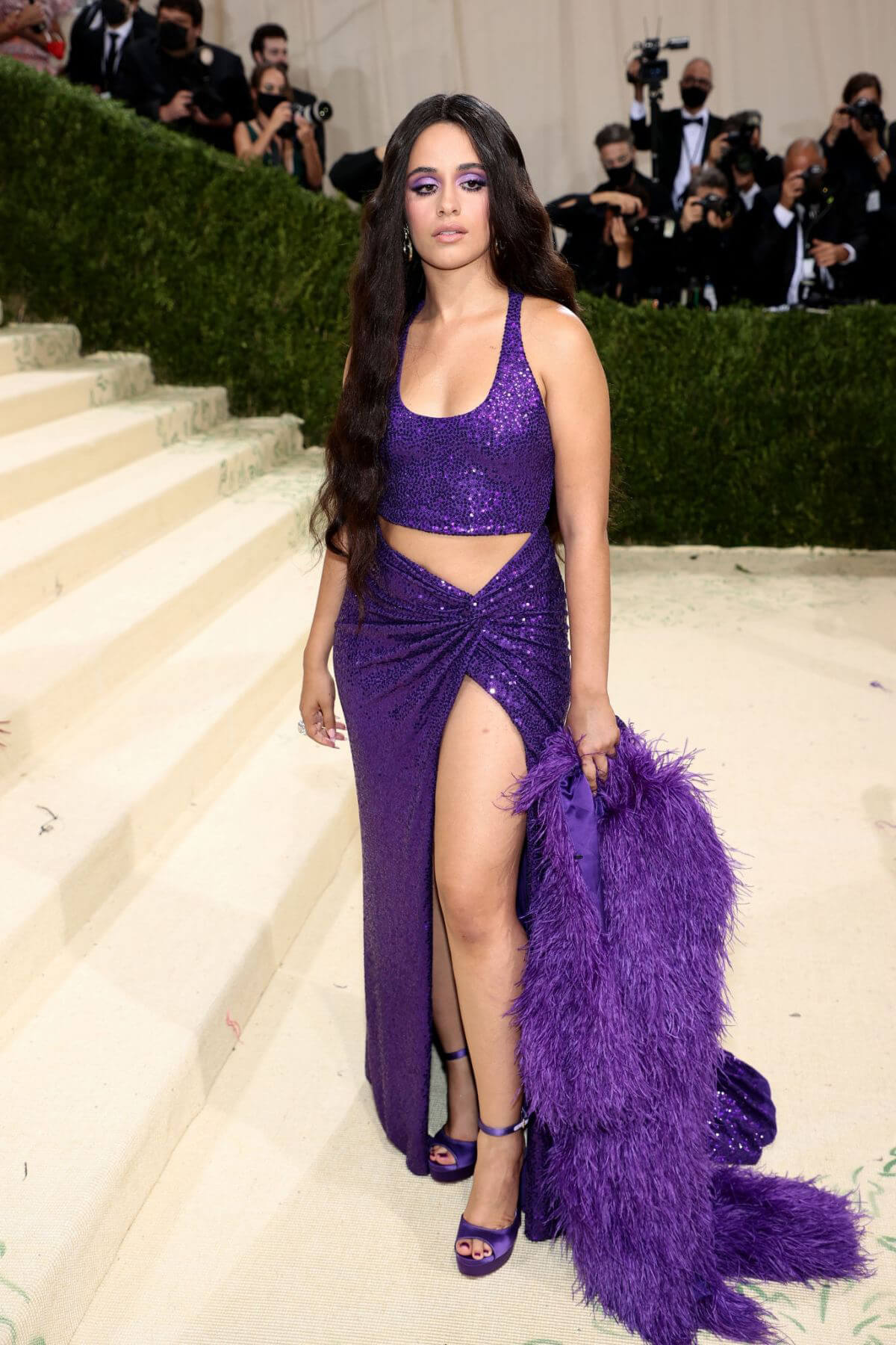 Camila Cabello Attends 2021 Met Gala in New York 09/13/2021