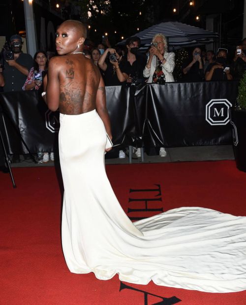 Cynthia Erivo on Red Carpet 2021 Met Gala in New York 09/13/2021 4
