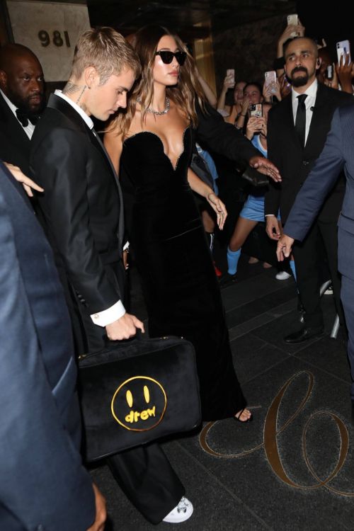 Hailey and Justin Bieber Attends 2021 Met Gala in New York 09/13/2021 1
