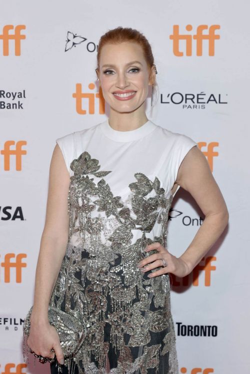 Jessica Chastain at The Eyes of Tammy Faye Premiere at Princess of Wales Theatre 09/12/2021 6
