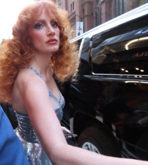 Jessica Chastain Heading to Forgiven Premiere at SVA, New York 09/14/2021 2