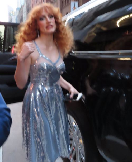 Jessica Chastain Heading to Forgiven Premiere at SVA, New York 09/14/2021 3
