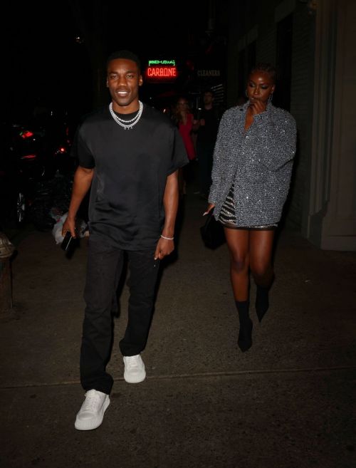 Justine Skye and Giveon Seen at Carbone in New York 09/14/2021 4