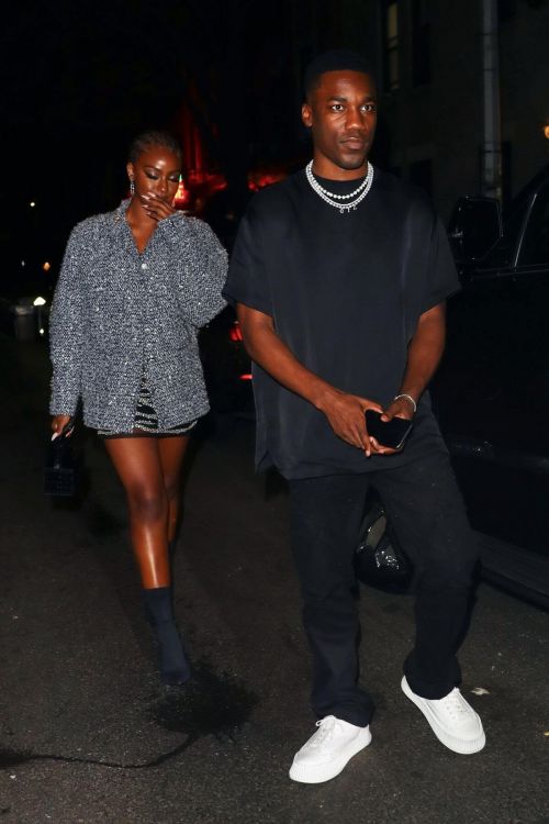 Justine Skye and Giveon Seen at Carbone in New York 09/14/2021 3