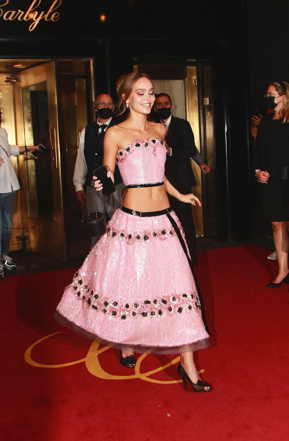 Lily-Rose Depp Attends 2021 Met Gala in New York 09/13/2021