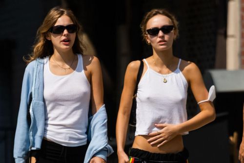 Lily-Rose Depp Steps Out in New York 09/14/2021 2