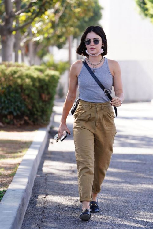 Lucy Hale Heading to a Skincare Clinic in Studio City 09/14/2021 5