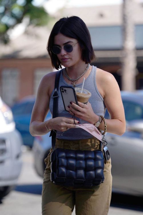 Lucy Hale Heading to a Skincare Clinic in Studio City 09/14/2021 2