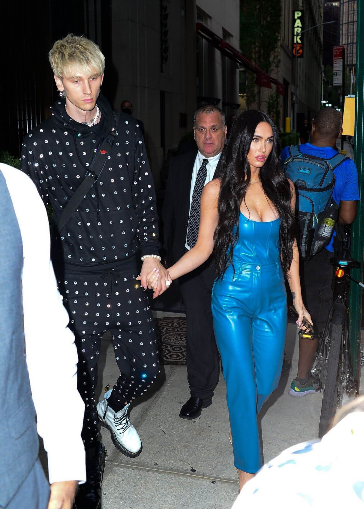 Megan Fox and Machine Gun Kelly Steps Out in New York 09/14/2021