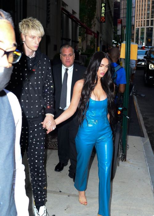 Megan Fox and Machine Gun Kelly Steps Out in New York 09/14/2021 1