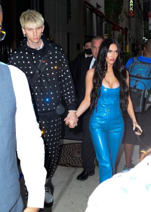 Megan Fox and Machine Gun Kelly Steps Out in New York 09/14/2021 5