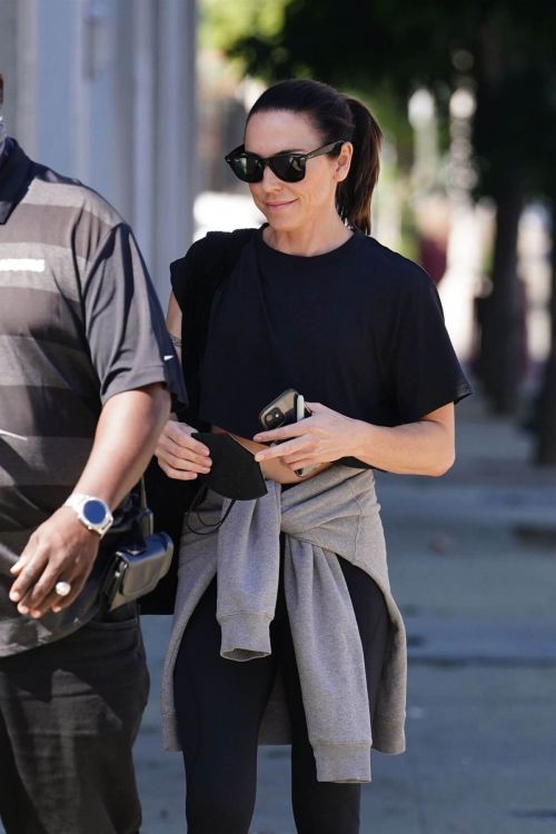 Melanie C at Dancing With The Stars Rehearsal Studio in Los Angeles 09/14/2021