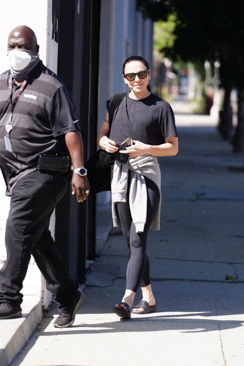 Melanie C at Dancing With The Stars Rehearsal Studio in Los Angeles 09/14/2021 2