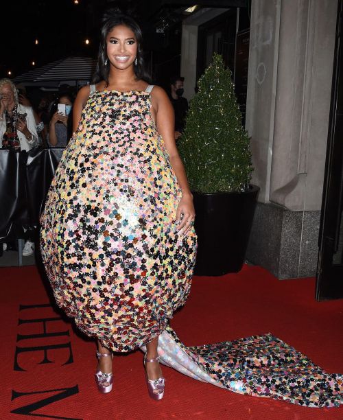Natalia Diamante Bryant Heading to 2021 Met Gala in New York 09/13/2021 1