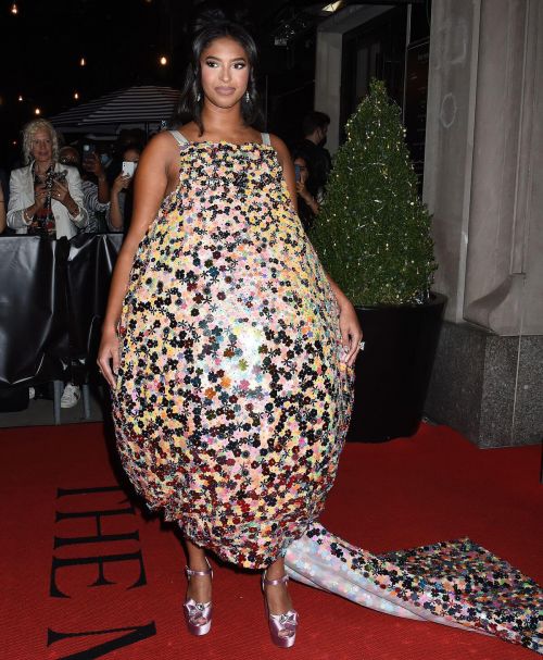 Natalia Diamante Bryant Heading to 2021 Met Gala in New York 09/13/2021 2