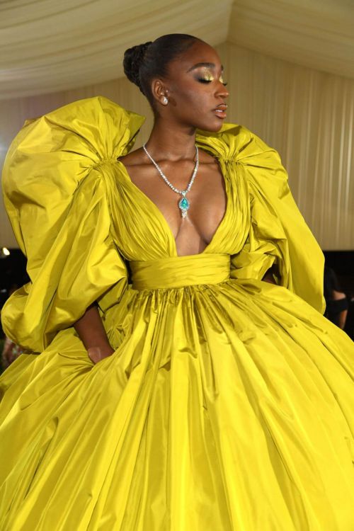 Normani Attends 2021 Met Gala in New York 09/13/2021 1