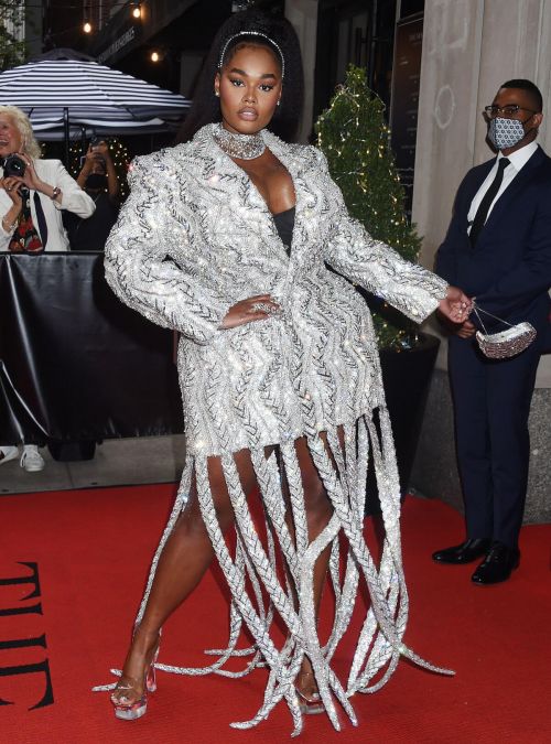Precious Lee Brings Silver in 2021 Met Gala in New York 09/13/2021 1