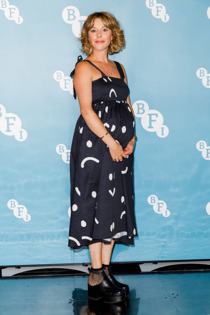 Pregnant Sophia Di Martino Attends Sweetheart BFI Preview at BFI Southbank in London 09/13/2021