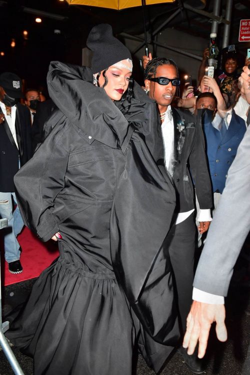 Rihanna and Asap Rocky Heading to Met Gala in New York 09/13/2021 3