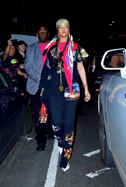 Rihanna Leaves Carbone in New York 09/14/2021 5