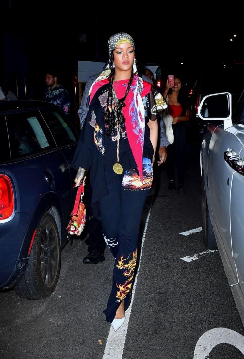 Rihanna Leaves Carbone in New York 09/14/2021 3