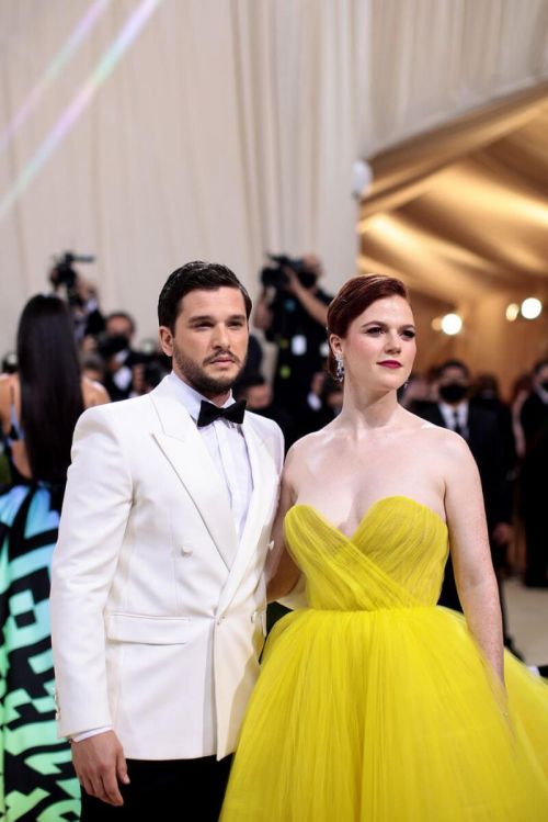 Rose Leslie Attends 2021 Met Gala in New York 09/13/2021 1
