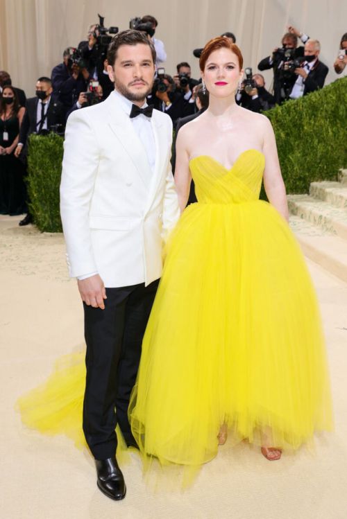 Rose Leslie Attends 2021 Met Gala in New York 09/13/2021 3
