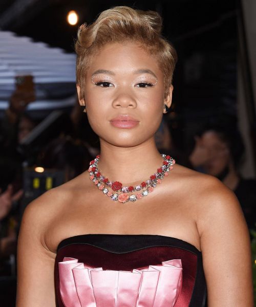 Storm Reid Arriving to 2021 Met Gala in New York 09/13/2021 5