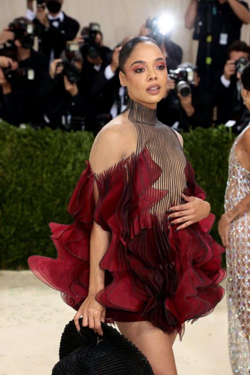 Tessa Thompson Attends 2021 Met Gala in New York 09/13/2021 4