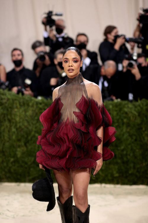 Tessa Thompson Attends 2021 Met Gala in New York 09/13/2021 5