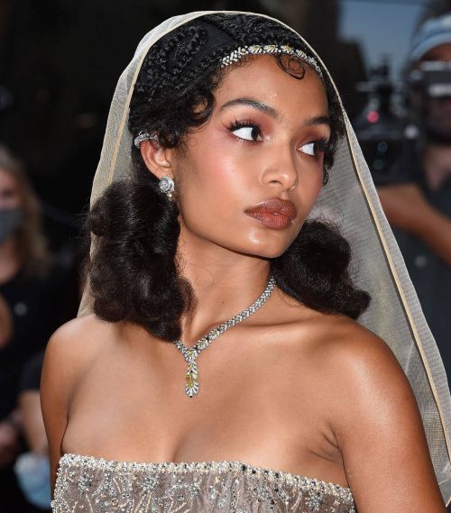 Yara Shahidi Attends 2021 Met Gala in New York 09/13/2021 3