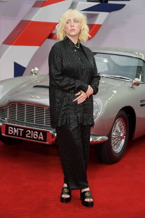Billie Eilish attends No Time to Die World Premiere at Royal Albert Hall in London 09/28/2021 9