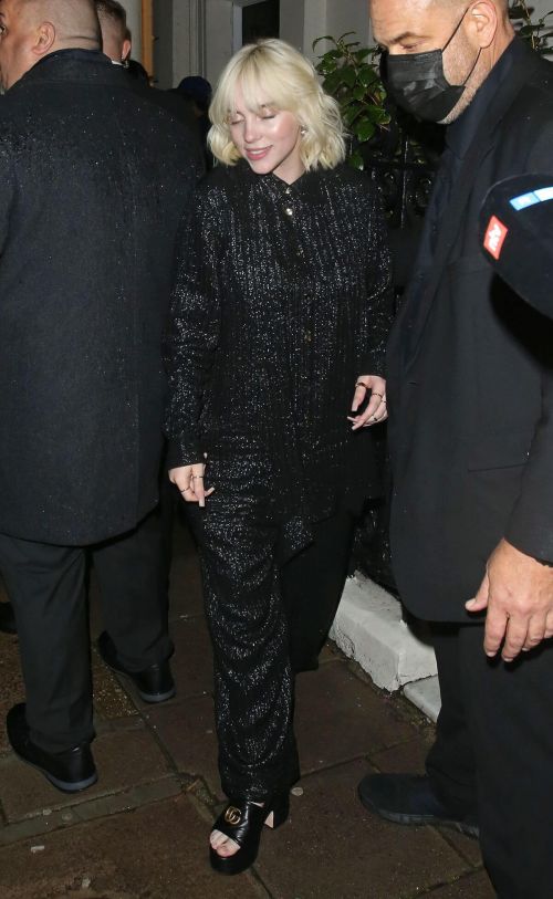 Billie Eilish attends No Time to Die World Premiere at Royal Albert Hall in London 09/28/2021 10