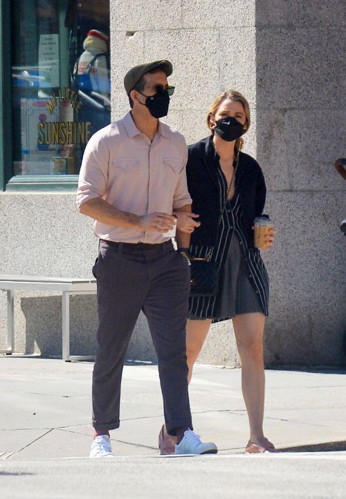 Blake Lively and Ryan Reynolds Day Out in New York 09/26/2021