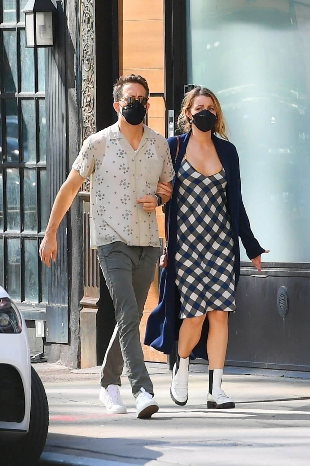 Blake Lively and Ryan Reynolds Out and About in New York 09/27/2021