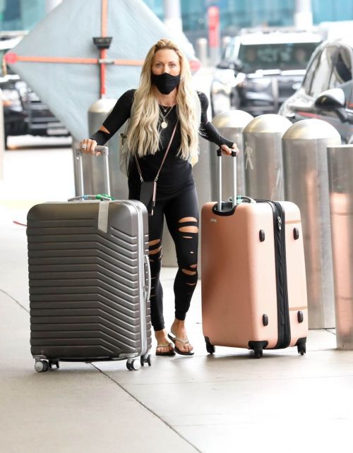 Braunwyn Windham-Burke at LAX Airport in Los Angeles 09/27/2021 1