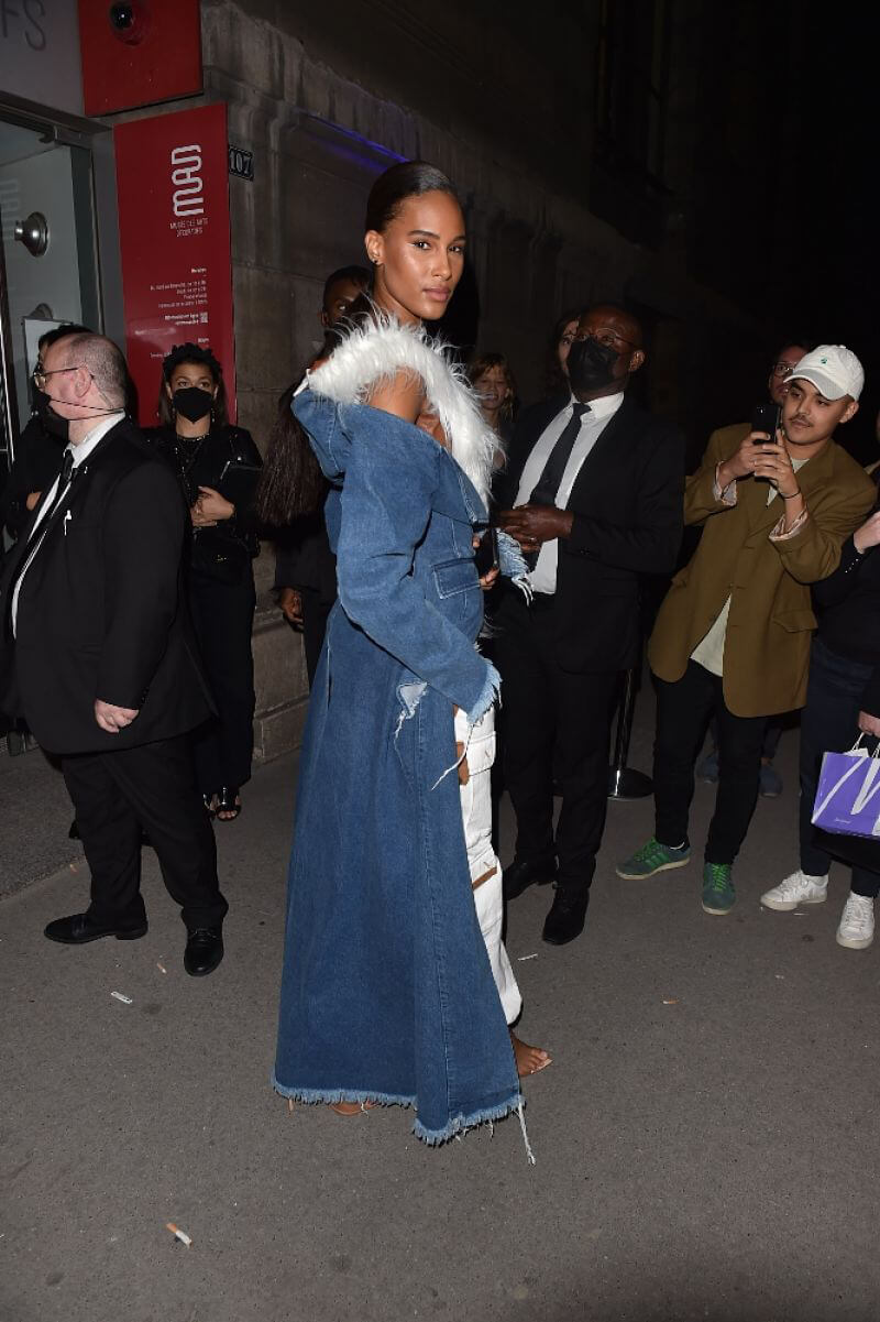 Cindy Bruna Leaves No Time To Die After-Party in London 09/28/2021 5