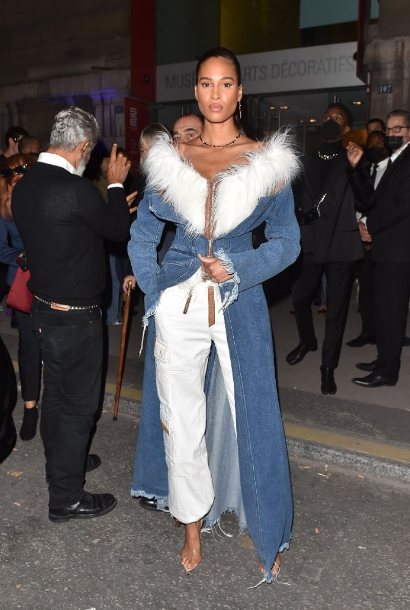 Cindy Bruna Leaves No Time To Die After-Party in London 09/28/2021 2