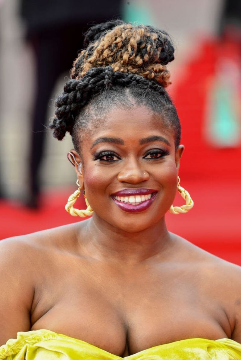 Clara Amfo attends No Time to Die World Premiere at Royal Albert Hall in London 09/28/2021 1