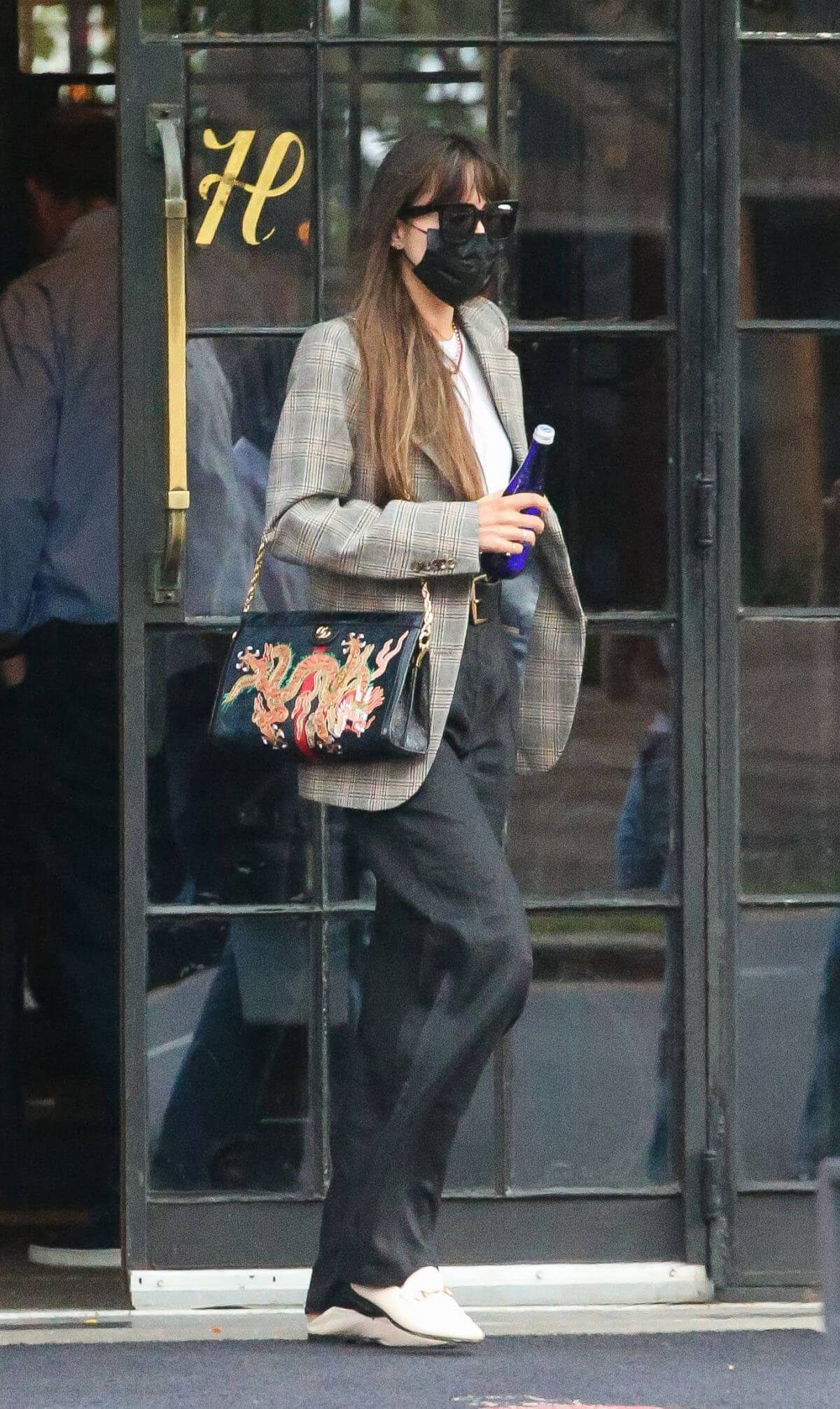 Dakota Johnson Day Out in New York 09/27/2021