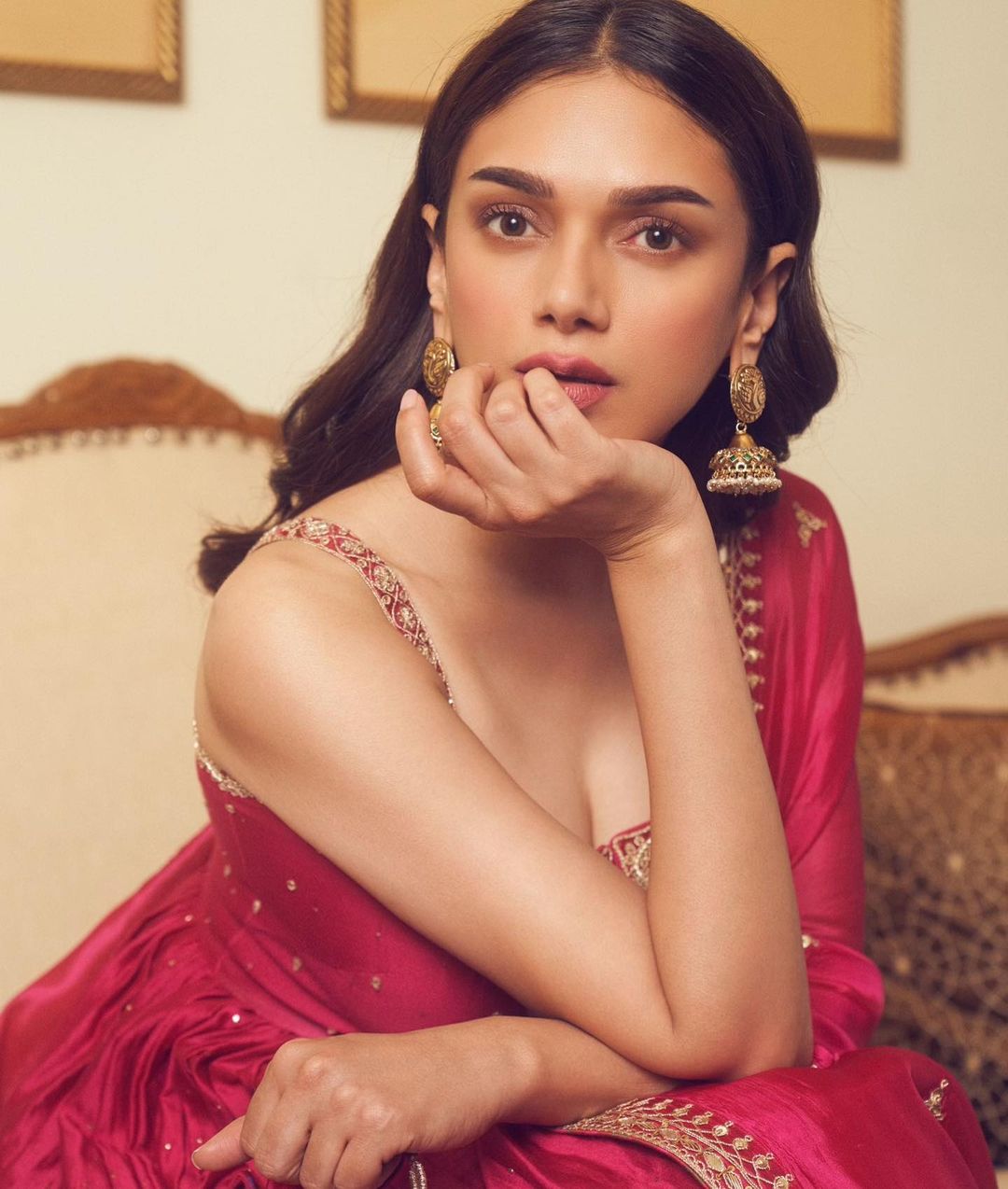 Aditi Rao Hydari Photoshoot in Punit Balana Collection by Eshaan Girri 10/13/2021