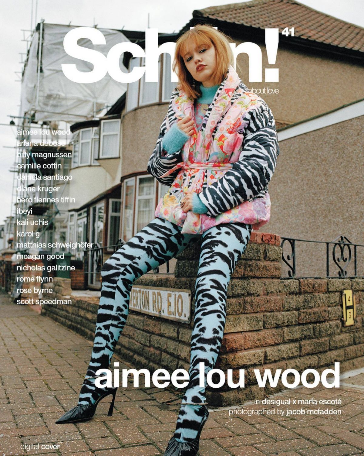 Aimee Lou Wood Photoshoot for Schon! Magazine, October 2021 Issue