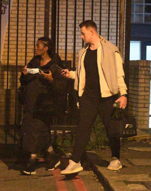 AJ Odudu Leaves Rehearsal Studio in London 11/02/2021 4
