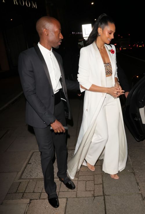 Alesha Dixon After Leaves Pride of Britain Awards in London 10/30/2021 3