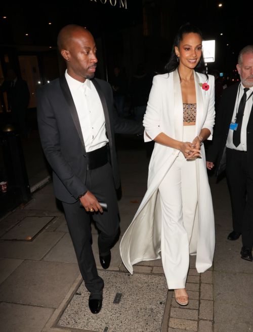 Alesha Dixon After Leaves Pride of Britain Awards in London 10/30/2021