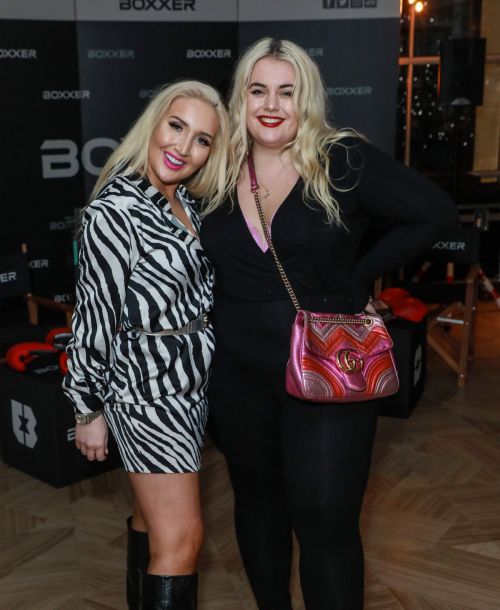 Alexis Knox at The Boxxer Boxing Tournament at Wembley Arena in London 11/20/2021 2