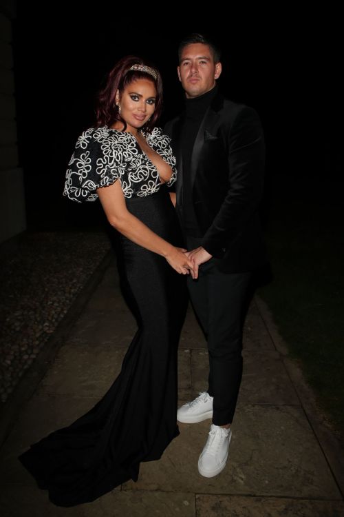 Amy Childs at The Only Way is Essex Finale in Chertsey 11/01/2021