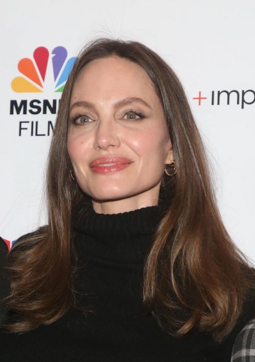 Angelina Jolie at Paper & Glue LA Premiere Screening in Los Angeles 11/18/2021 1